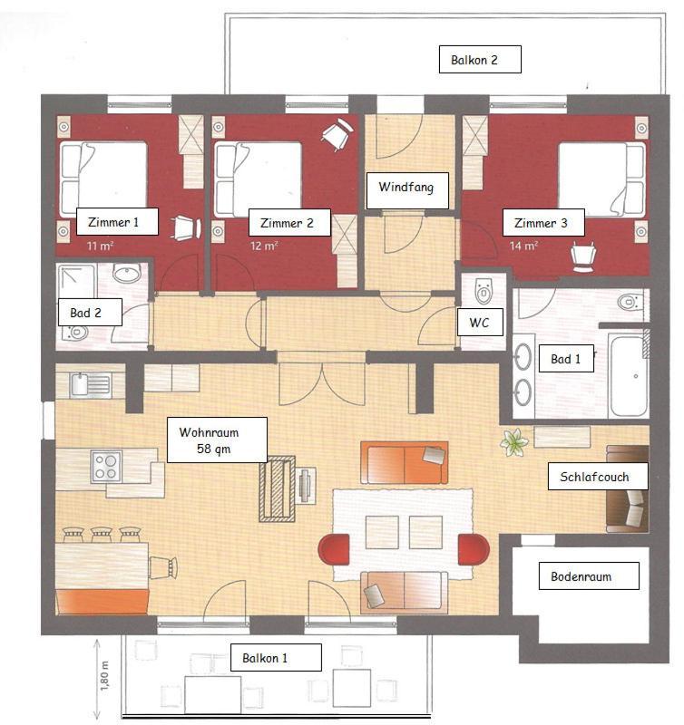 All Seasons Lodge By All In One Apartments Kaprun Eksteriør bilde